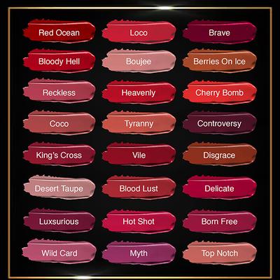Insight Cosmetics Matte Lip Ink - 12 Delicate 4gm - Liquid Lipsticks