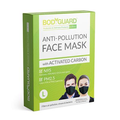 BodyGuard N95 + PM2.5 Anti Pollution Face Mask with Activated Carbon - Large - Face Mask