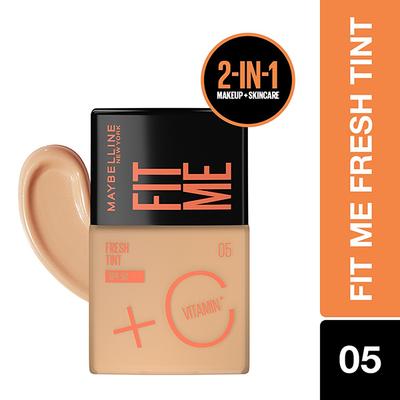 Maybelline New York Fit Me Fresh Tint with SPF 50 and Vitamin C Shade 05 Tint 30ml - Foundation