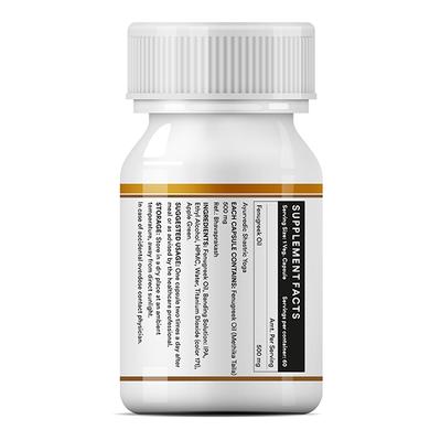 INLIFE Fenugreek Oil 500 mg Capsules 60's - Women Health
