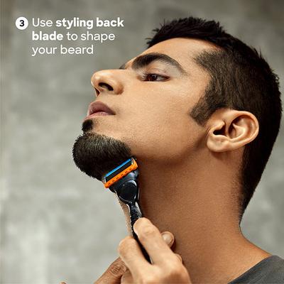 Gillette Fusion5 Power Razor for Men for Perfect Shave and Perfect Beard Shape 1's - Razors & Cartridges