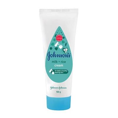 Johnson's Milk + Rice Cream 100 gm - Creams, Lotions & Oils