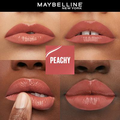 Maybelline New York Super Stay Vinyl Ink Liquid Lipstick, Peachy 4.2ml - Lipsticks
