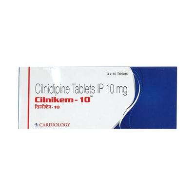 Cilnikem 10mg Tablet 10'S - Hypertension-Cal
