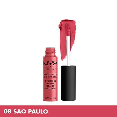 NYX Professional Makeup Soft Matte Lip Cream - Sao Paulo 8 ml - Liquid Lipsticks
