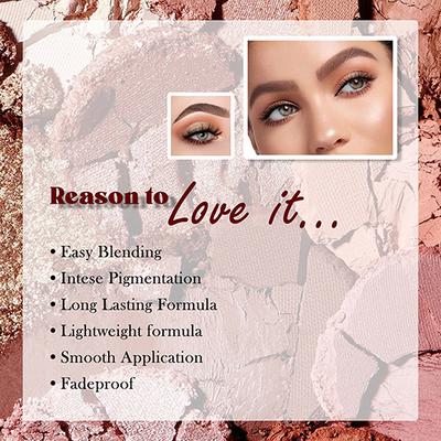 Half N Half 15 in 1 Velvet Texture Eyeshadow, Multicolour Palette - 04 12 gm - Eye Shadow Palettes