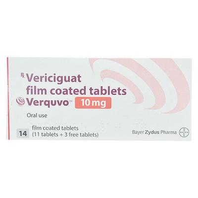 VERQUVO 10 Tablet 14's - Heart Failure-Car