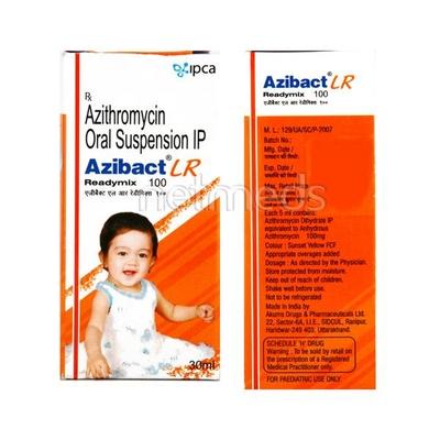 Azibact LR 100mg Readymix Suspension 30ml - Bacterial Infections-Mac