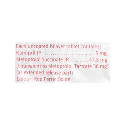 Cardace Meto 5mg Tablet 10'S - Hypertension-ACE