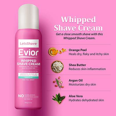 LetsShave Evior 3 Sensitive Razor for Women - 1 Handle + 1 Blade  Smooth Full Body Shave - Shaving & Hair Removal