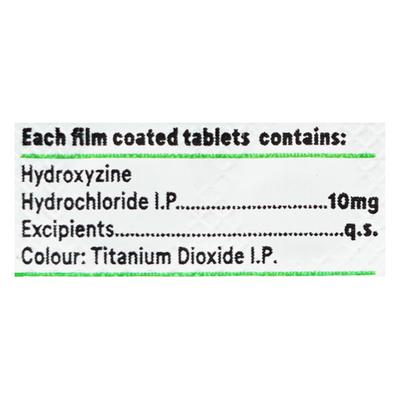 Atarax 10mg Tablet 15'S - Anxiety-Anx