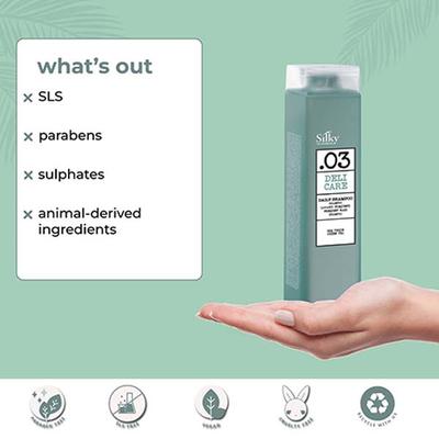 Silky Technobasics .03 Deli Care Daily Shampoo 1000 ml - Shampoos