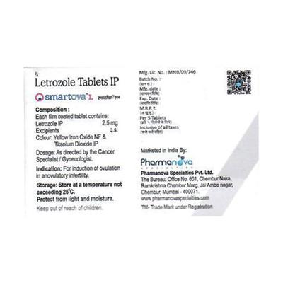 SMARTOVA L 2.5mg 5's (se) - Cancer Oncology-Cyt