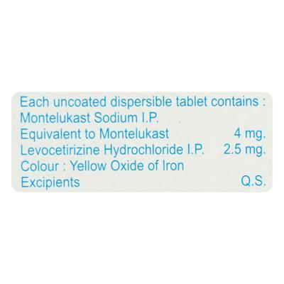 L DIO 1 M KID Tablet 10's - Allergies-Ant