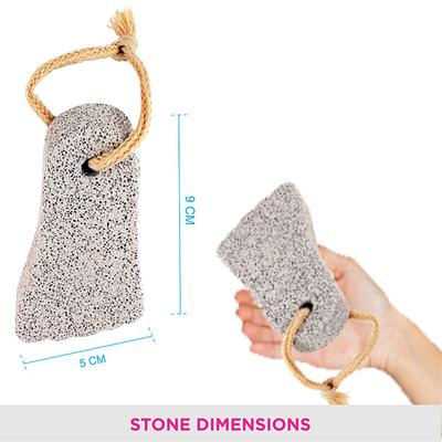 Vega Pumice Stone, Off White 3's - Bath Tools