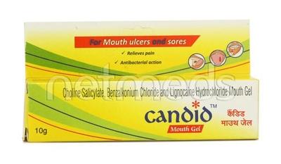 Candid Mouth Gel 10gm - Oral Care - P-Mou