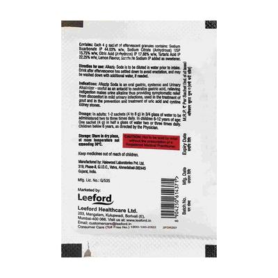 ALKAZIP SODA 4gm - Kidney Disease/Stones-Oth
