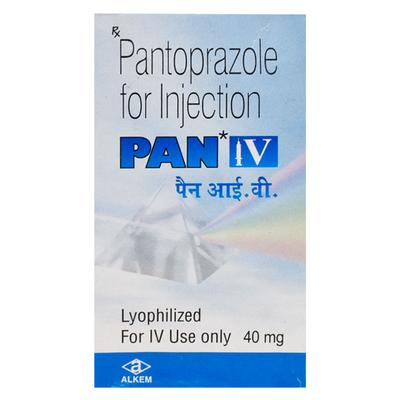PAN IV 40mg Injection 1's - Ulcer/Reflux/Flatulence-Aaa