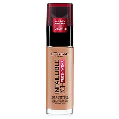 L'Oreal Paris Infallible 32H Fresh Wear Foundation, 300 Amber 30ml - Foundation