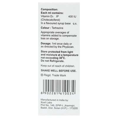 OH D3 Drops 30ml - Supplements-Vit