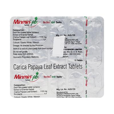 Minmin PB Tablet 15'S - Supplements-Sup