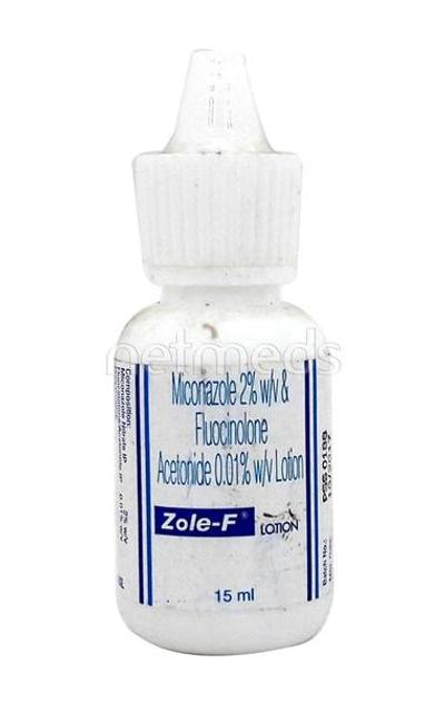 Zole F Lotion 15ml - Fungal Infections-Taa
