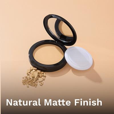 Pilgrim Nude-10 Matte Finish Compact Powder SPF 25 Absorbs Oil, Conceals & Gives Radiant Skin 7 gm - Compact Powder