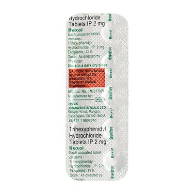 Bexol Tablet 10'S - Parkinsonism-Apd