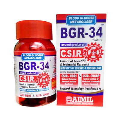Aimil BGR-34 Tablet 30's - Diabetes Care (Ayush)