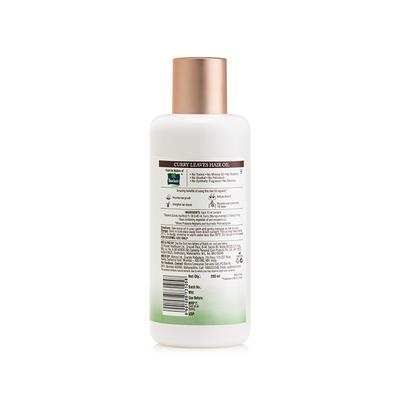 Coco Soul Curry Leaves Hair Oil With Extra Virgin Coconut Oil - Makers Of Parachute Advansed 200 ml - Hair Oils