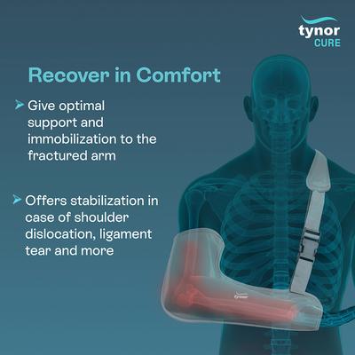 Tynor Cure Pouch Arm Sling Tropical (Junior) (C 01) - Abdomen/Neck/Arm/Elbow Supports