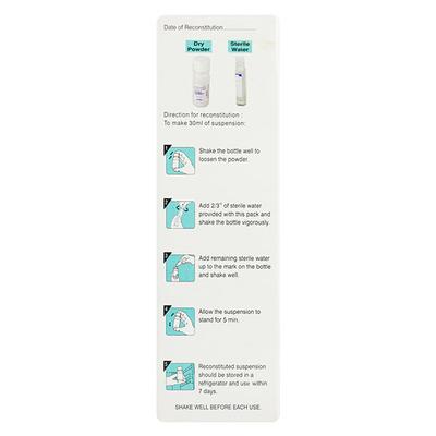 Opox CV 50mg Dry Syrup 30ml - Bacterial Infections-Cep