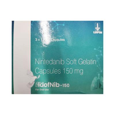 IDOFNIB 150 Soft Gelatin Capsule 10's - Idiopathic Pulmonary Fibrosis