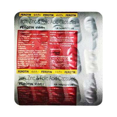 FEROTIN Capsule 15's - Iron Supplement/Anaemia-Vma