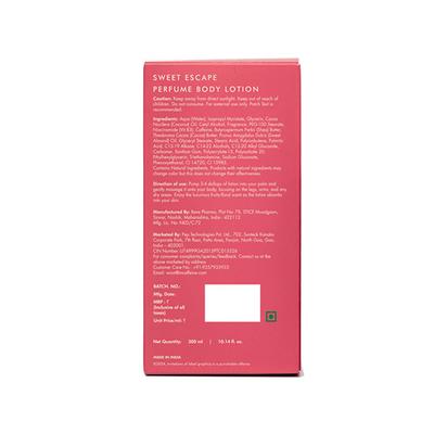 Mcaffeine Sweet Escape Perfume Body Lotion With Niacinamide and Cocoa Butter, Fruity-Floral Fragrance 300 ml - Creams/Oils/Lotions