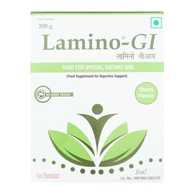 Lamino GI Sugar Free Cherry Flavour Powder 200gm - Supplements-Ent