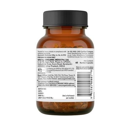Organic India Flexibility Joint Pain Relief Veg Capsule 60's - Speciality Medicines