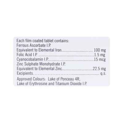 Autrin XT Tablet 10'S - Iron Supplement/Anaemia-Vma