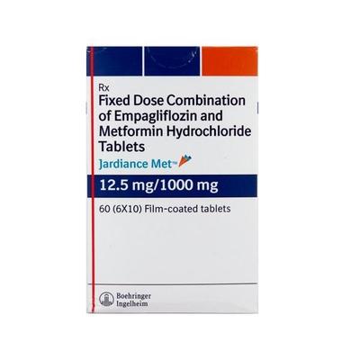 Jardiance Met 12.5/1000mg Tablet 10'S - Diabetes-Ant