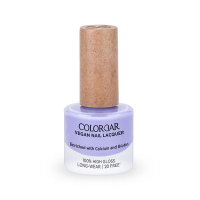 Colorbar Vegan Nail Lacquer-Lilac Luv-067 8 ml - Nail Polish