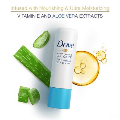 Dove Hydro Nourishing Lip Care 24 Hour Moistrurisation Lip Balm 4.8gm 1's - Lip Glosses