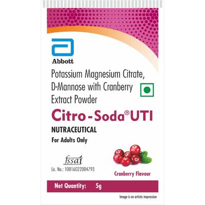 Citro Soda UTI Powder For Adults - Cranberry Flavour 5 g - Vital Health