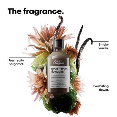 L'Oreal Professionnel Absolut Repair Molecular Sulfate-Free Deep Repairing Shampoo for Damaged Hair 300 ml - Shampoos