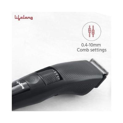 Lifelong Cordless Beard Trimmer With Charging Indicator LLPCM05 1's - Trimmers