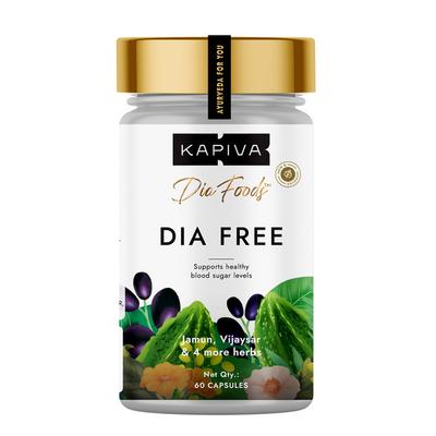 Kapiva Dia Free Capsules 60's - Diabetes Care (Ayush)