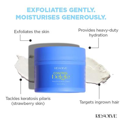 Resolve Control Delete Resurfacing Body Cream 200 gm - Body Butter