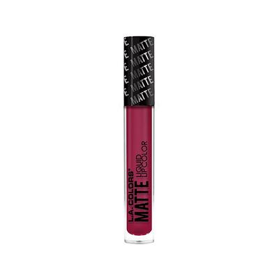 L.A. Colors Matte Liquid Lip Color Feisty 4 gm - Liquid Lipsticks