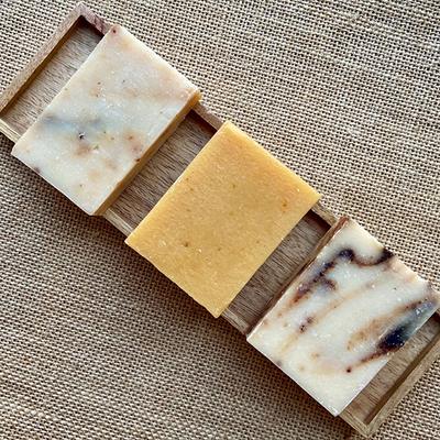 Purearth Anar & Pink Salt Luxury Cold Soap 100 gm - Soaps