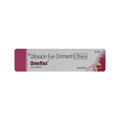 OMEFLOX Eye Ointment 5gm - Eye Infections-Eaa