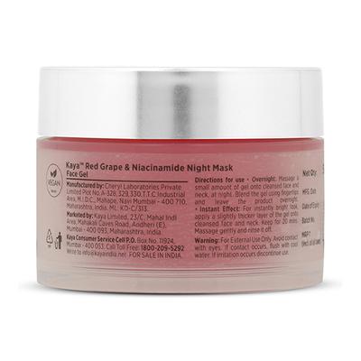 Red Grape & Niacinamide Night Mask 50 gm - Night Cream